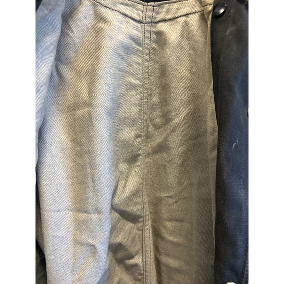 50's Vintage Janesville Fireman Coat Hornbuckle Jacket Black Fire Coat - Picture 16 of 16